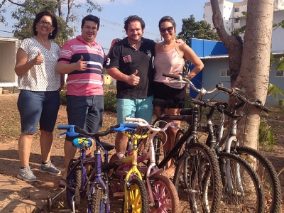 Uniselva promove evento e arrecada bikes para projeto Recicleta