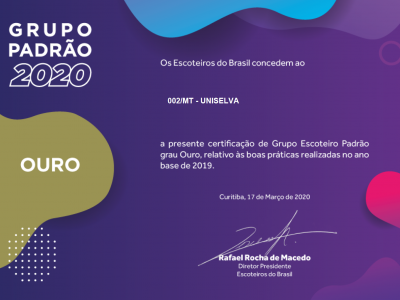 Uniselva conquista Grupo Padrão Ouro mais uma vez