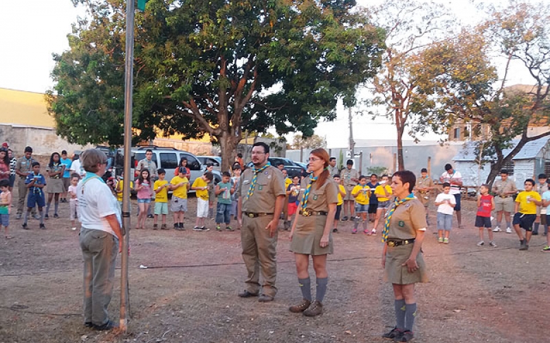 Seis novos escotistas fizeram suas promessas  