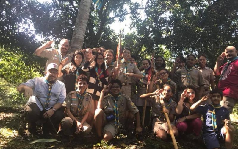 Tropa Marechal acampa na região do Coxipó do Ouro