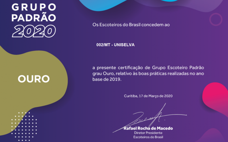 Uniselva conquista Grupo Padrão Ouro mais uma vez